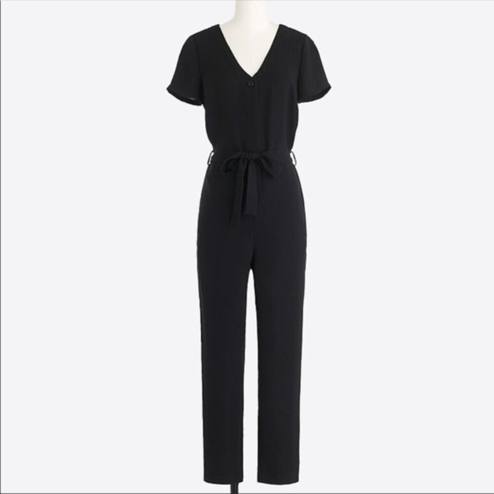 J Crew Mercantile black jumpsuit